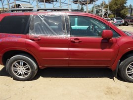 2004 Mitsubishi Endeavor Limited Burgundy 3.8L AT 2WD #214009